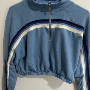 pacsun half zip sweater